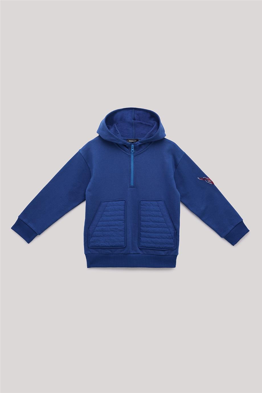 Nebbati Erkek Çocuk Saks Sweatshirt