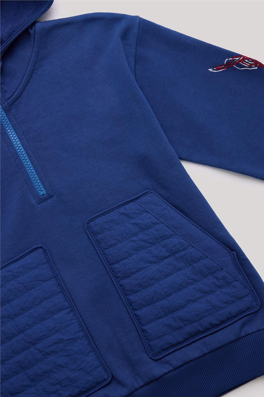 Nebbati Erkek Çocuk Saks Sweatshirt