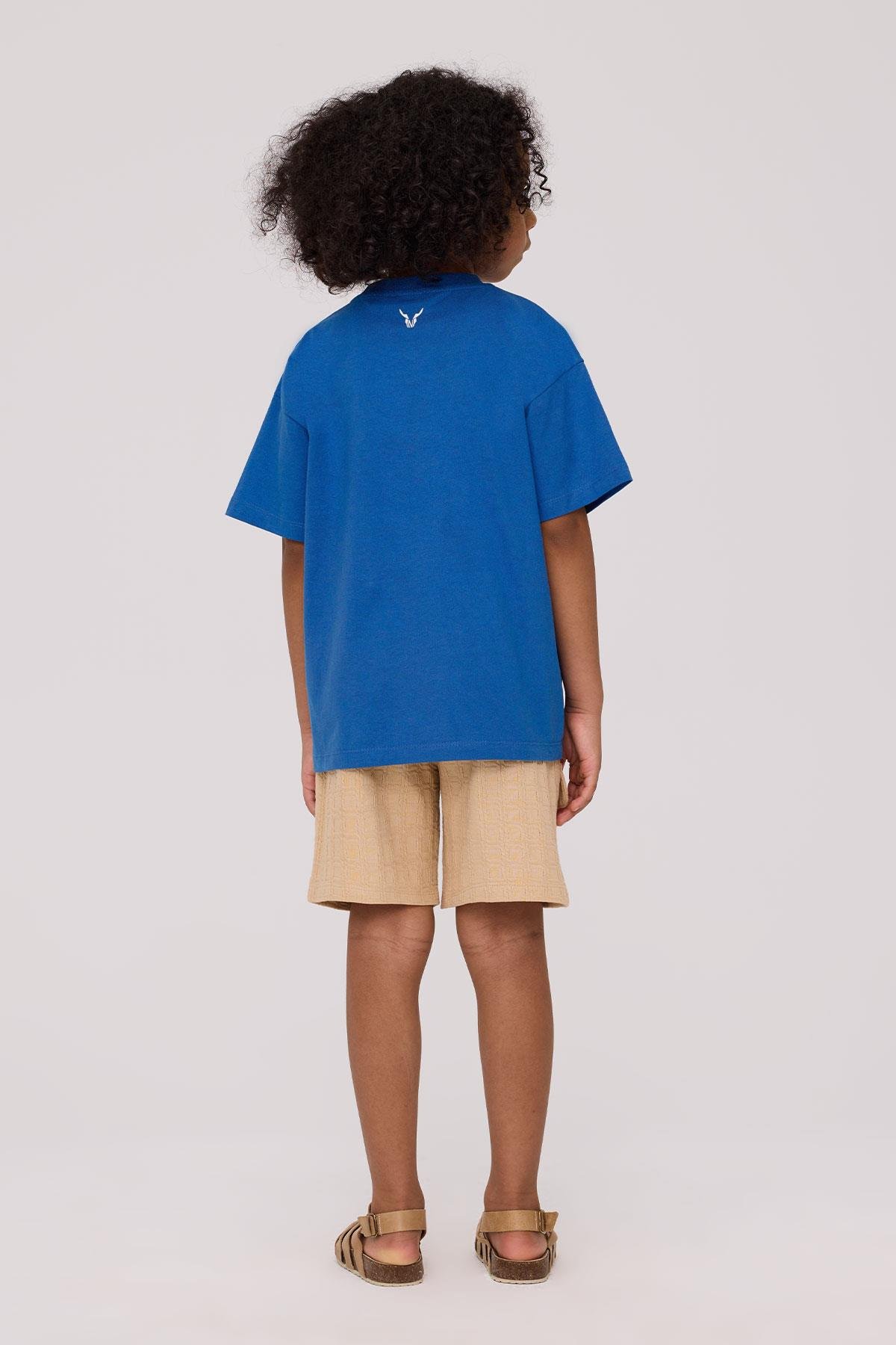 Nebbati Boy Saxe TshirtNebbati Boy Saxe Tshirt