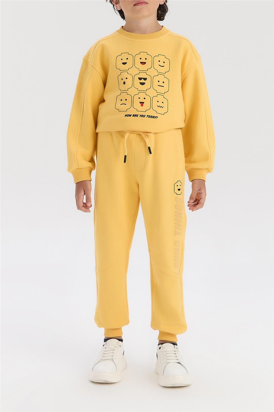 Nebbati Erkek Çocuk Sarı Eşofman AltıNebbati Erkek Çocuk Sarı Eşofman Altı