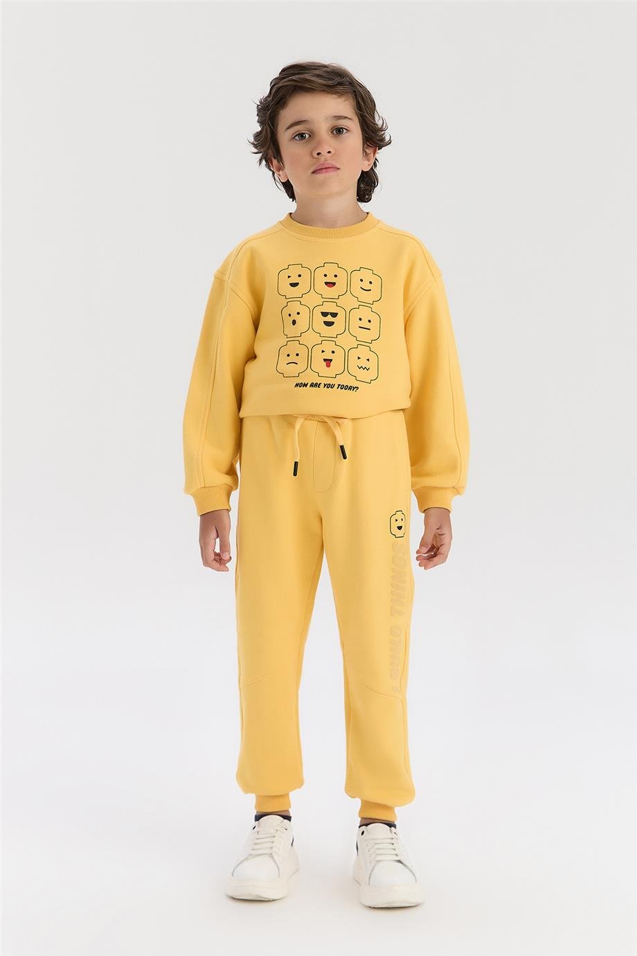 Nebbati Erkek Çocuk Sarı Eşofman AltıNebbati Erkek Çocuk Sarı Eşofman Altı