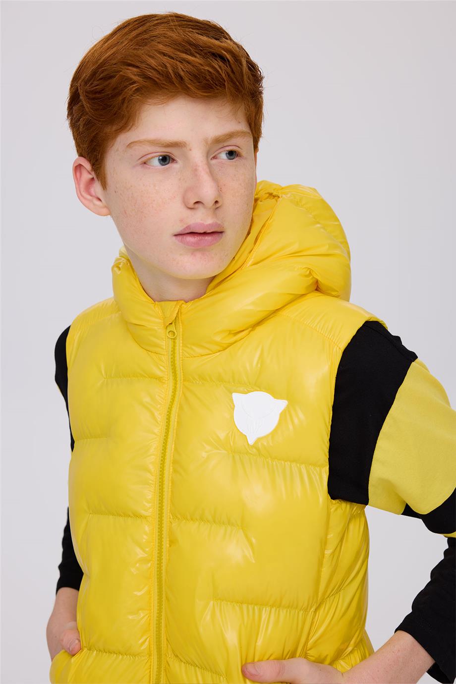 Nebbati Erkek Çocuk Sarı YelekNebbati Erkek Çocuk Sarı Yelek