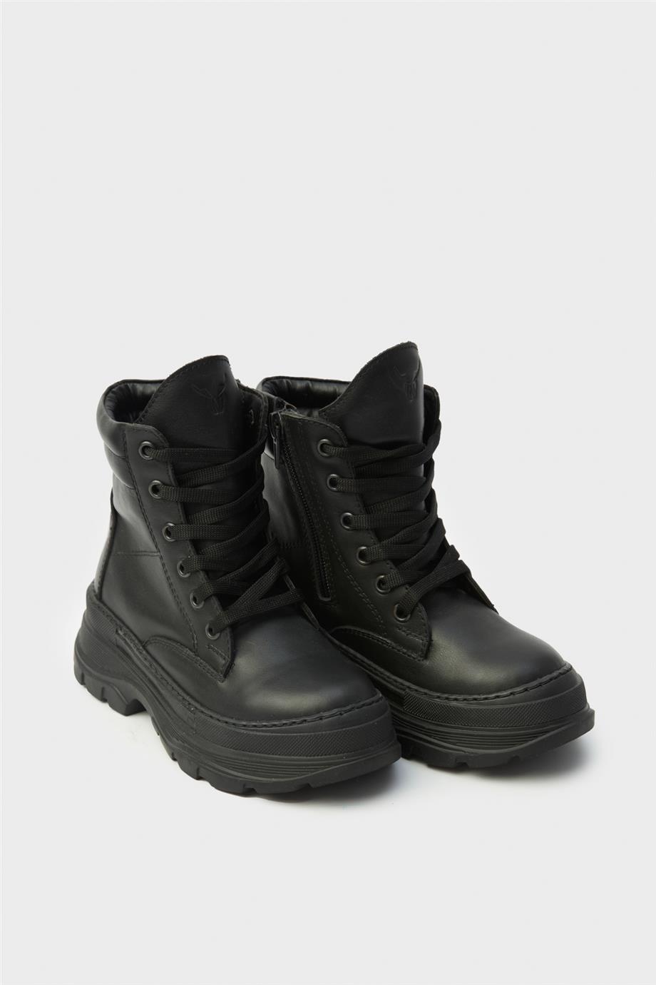 Nebbati Erkek Çocuk Siyah Bot