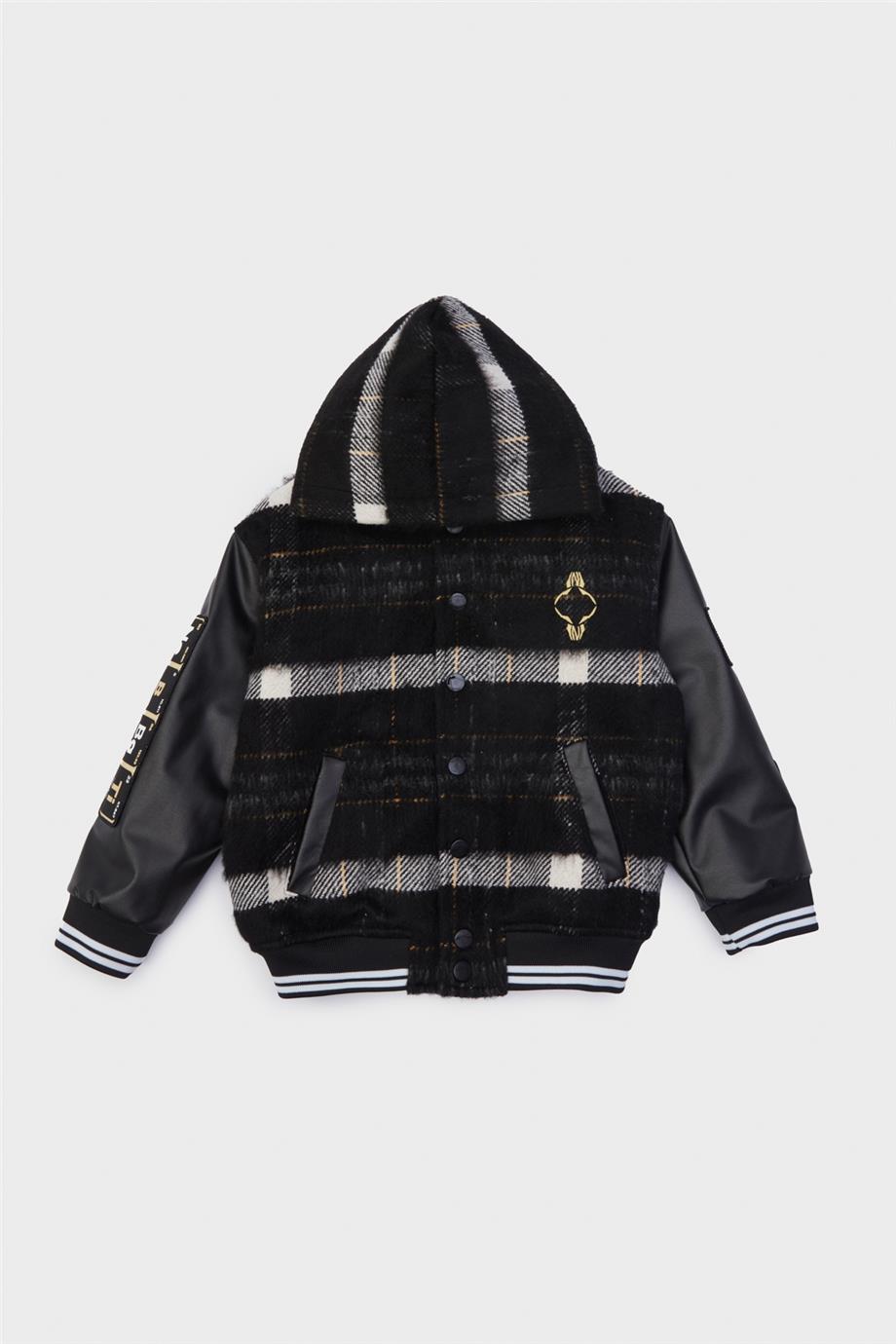 Nebbati Erkek Çocuk Siyah Ceket