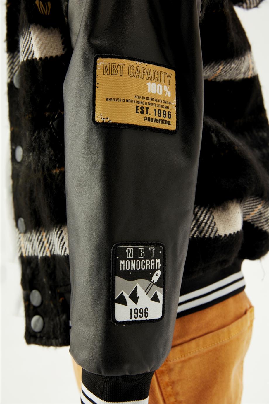 Nebbati Erkek Çocuk Siyah Ceket