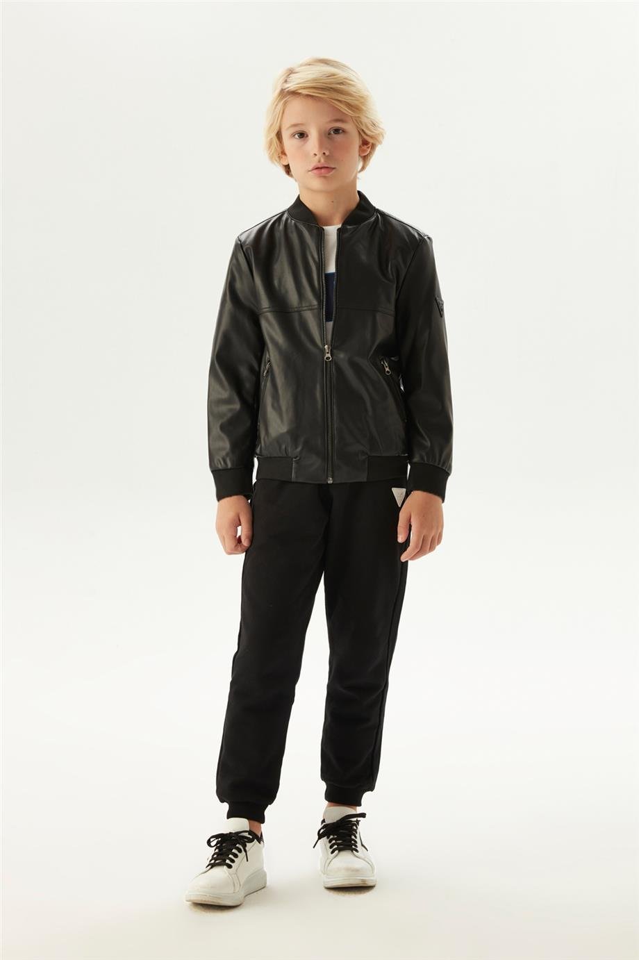 Nebbati Erkek Çocuk Siyah Ceket