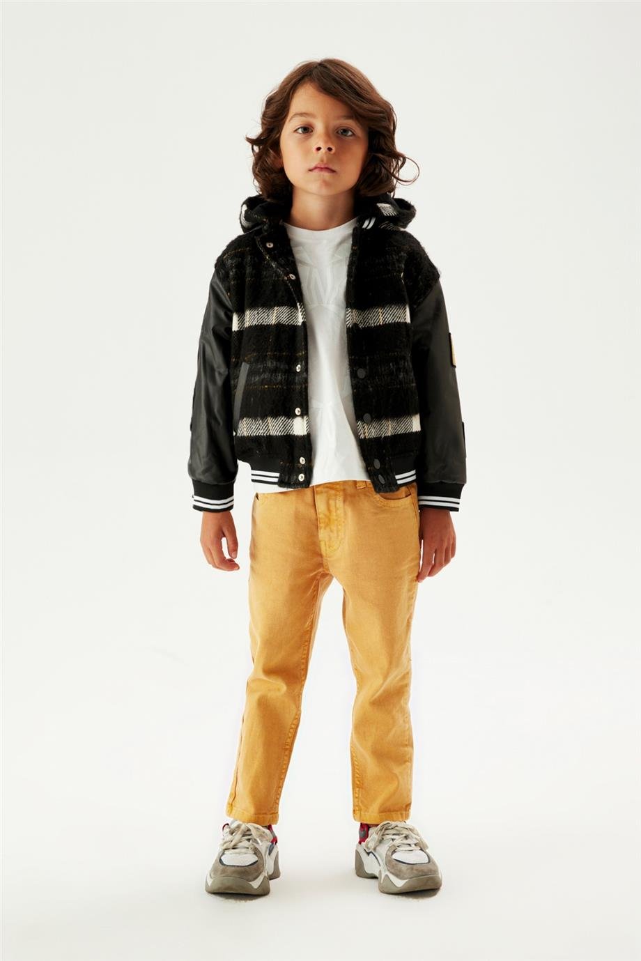 Nebbati Erkek Çocuk Siyah Ceket