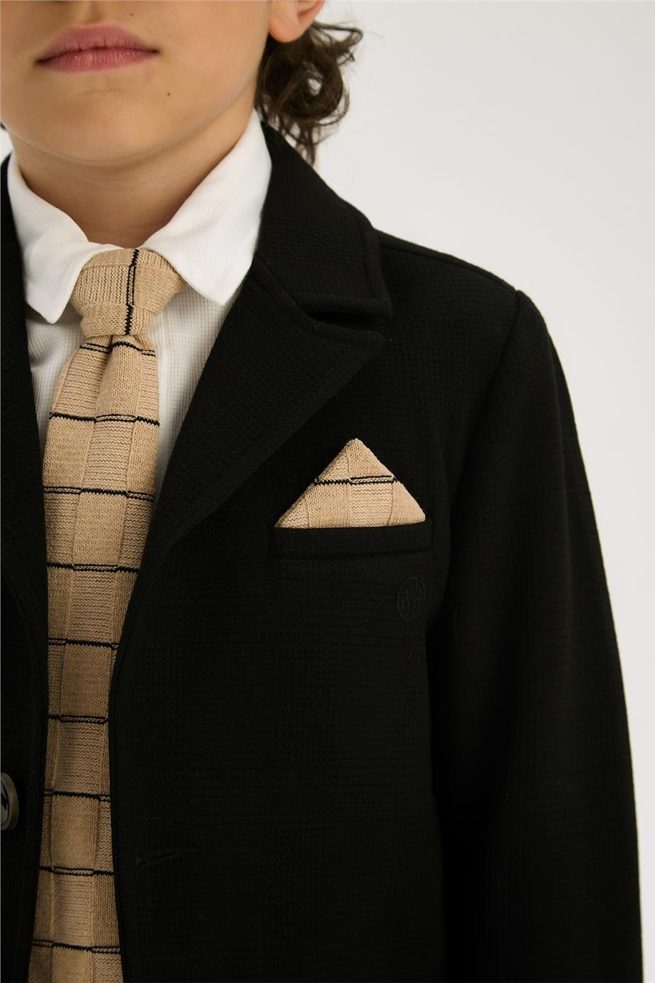 Nebbati Erkek Çocuk Siyah CeketNebbati Erkek Çocuk Siyah Ceket