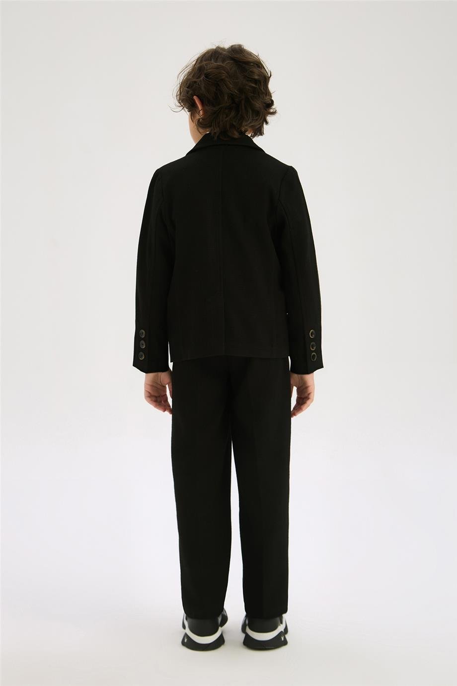 Nebbati Erkek Çocuk Siyah CeketNebbati Erkek Çocuk Siyah Ceket