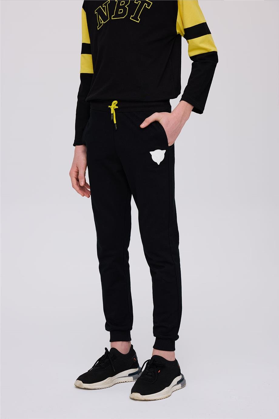 Nebbati Erkek Çocuk Siyah Eşofman AltıNebbati Erkek Çocuk Siyah Eşofman Altı