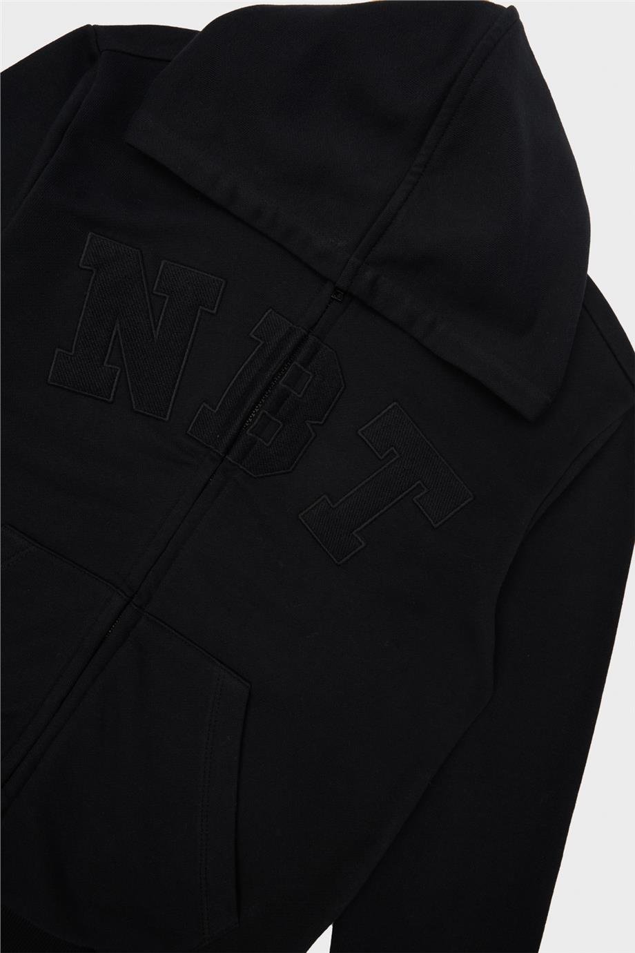 Nebbati Erkek Çocuk Siyah Eşofman Üstü