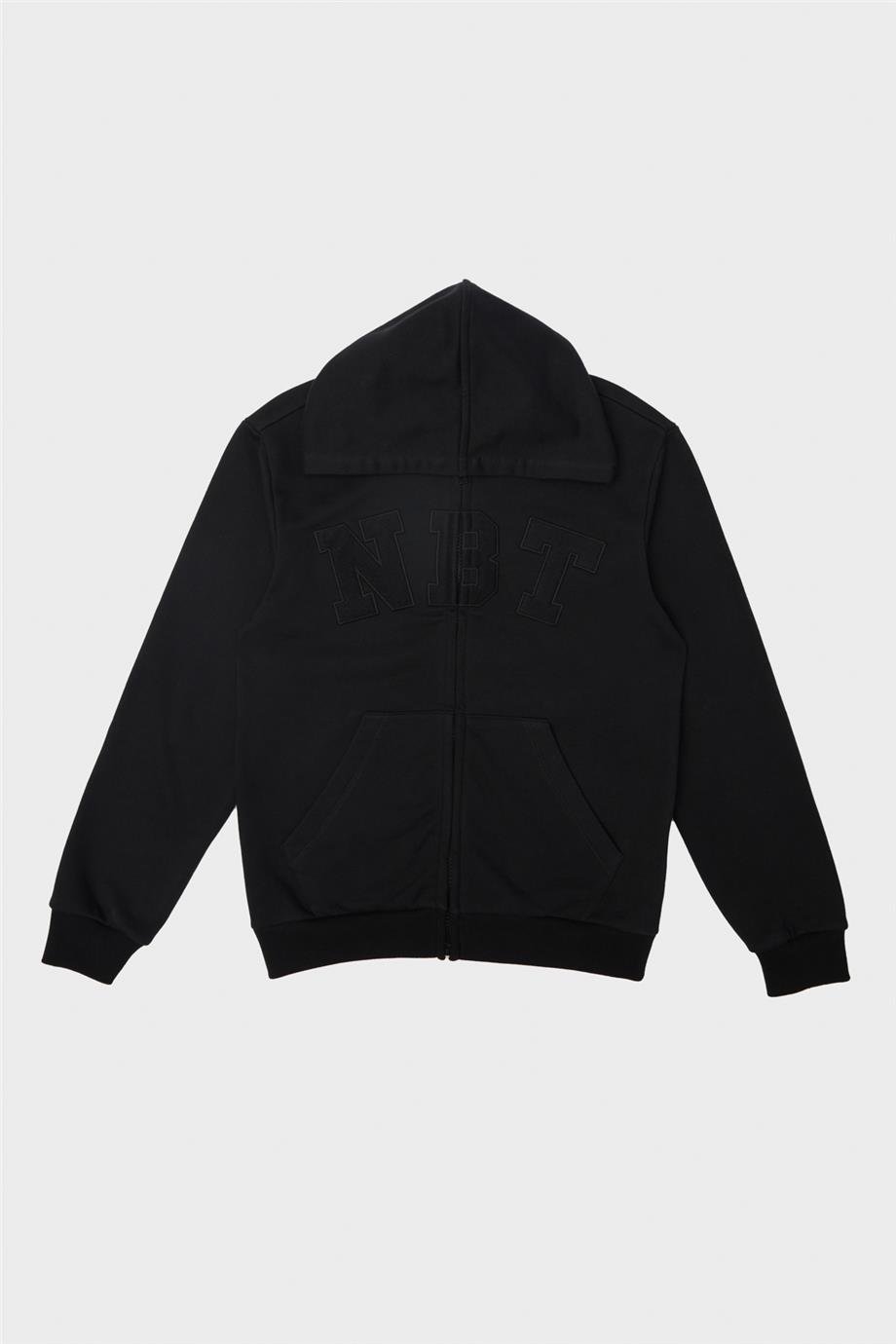 Nebbati Erkek Çocuk Siyah Eşofman Üstü