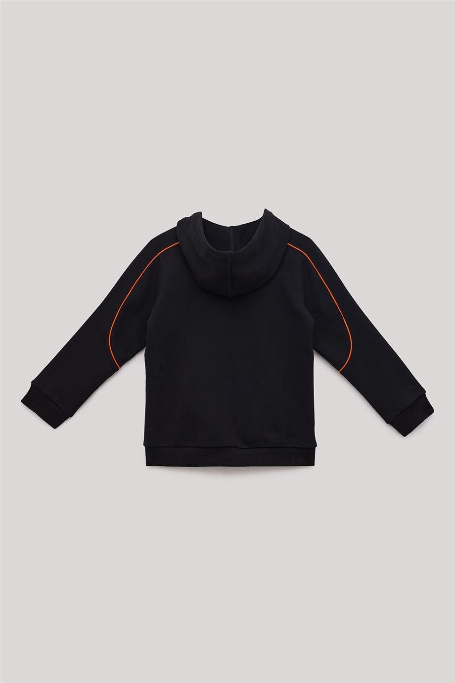 Nebbati Erkek Çocuk Siyah Eşofman Üstü
