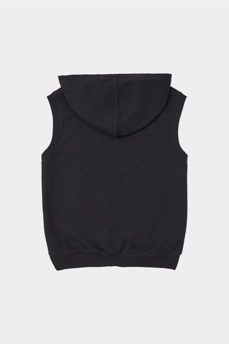 Nebbati Erkek Çocuk Siyah Eşofman Üstü