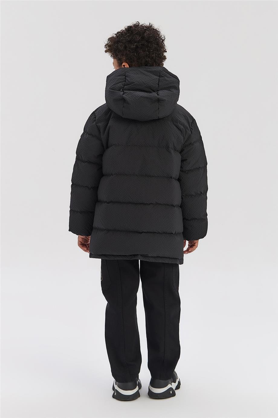 Nebbati Erkek Çocuk Siyah MontNebbati Erkek Çocuk Siyah Mont