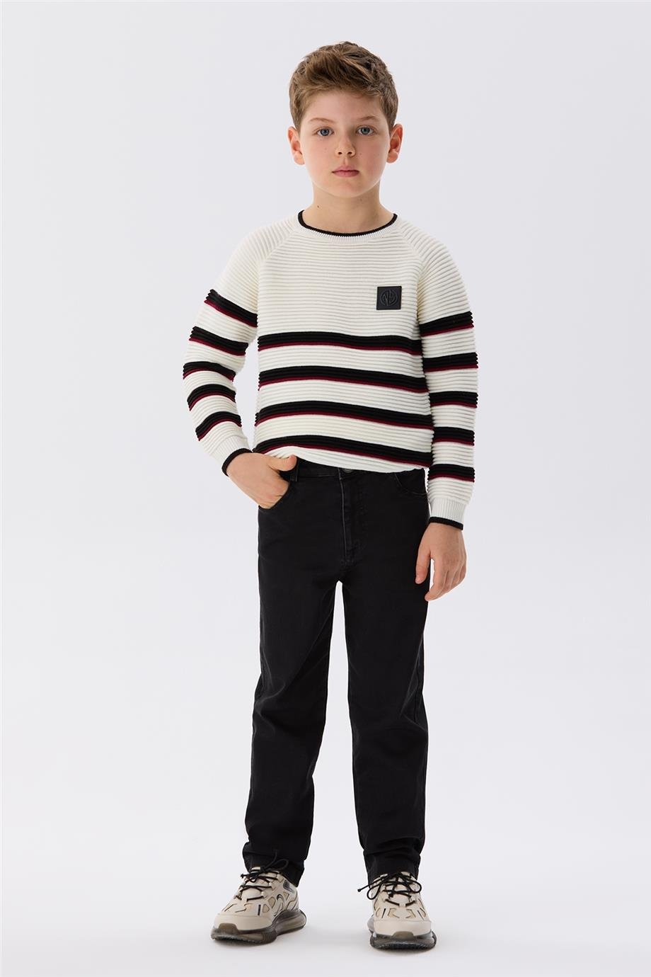 Nebbati Erkek Çocuk Siyah Pantolon