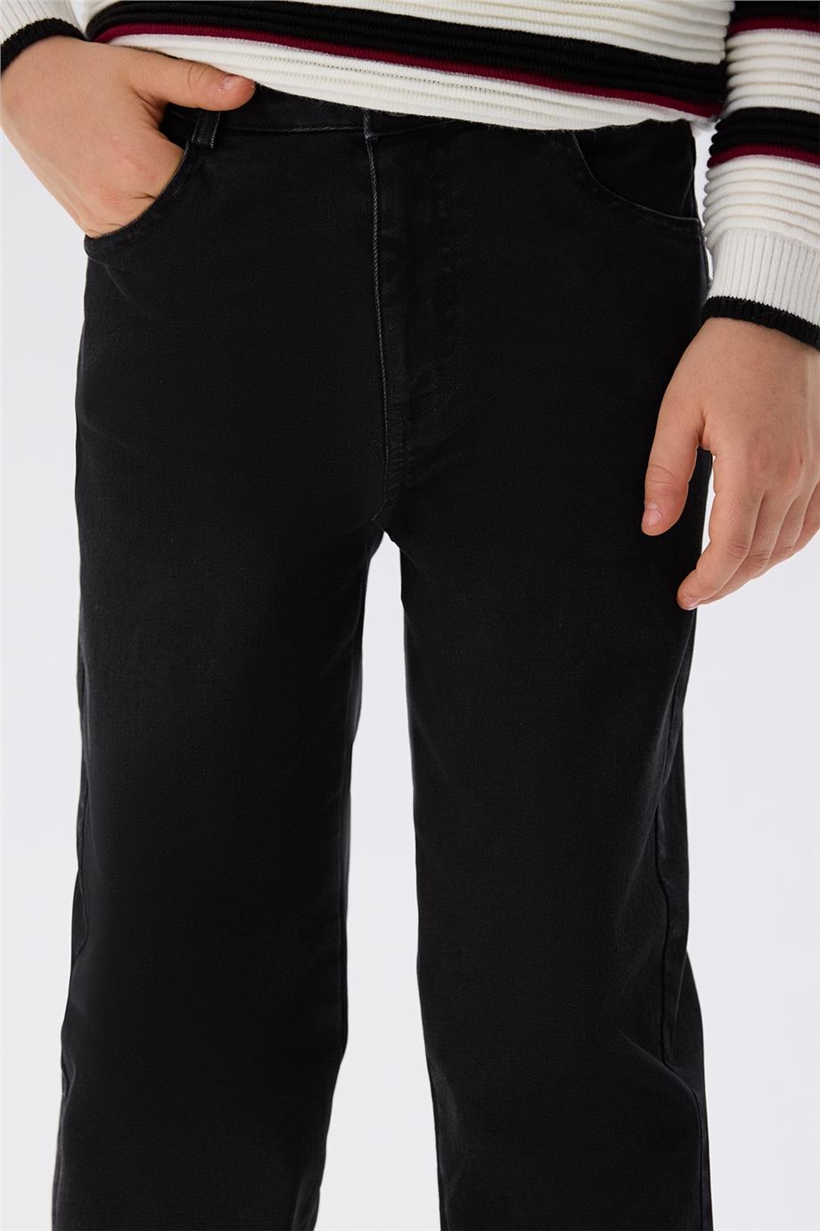 Nebbati Erkek Çocuk Siyah Pantolon