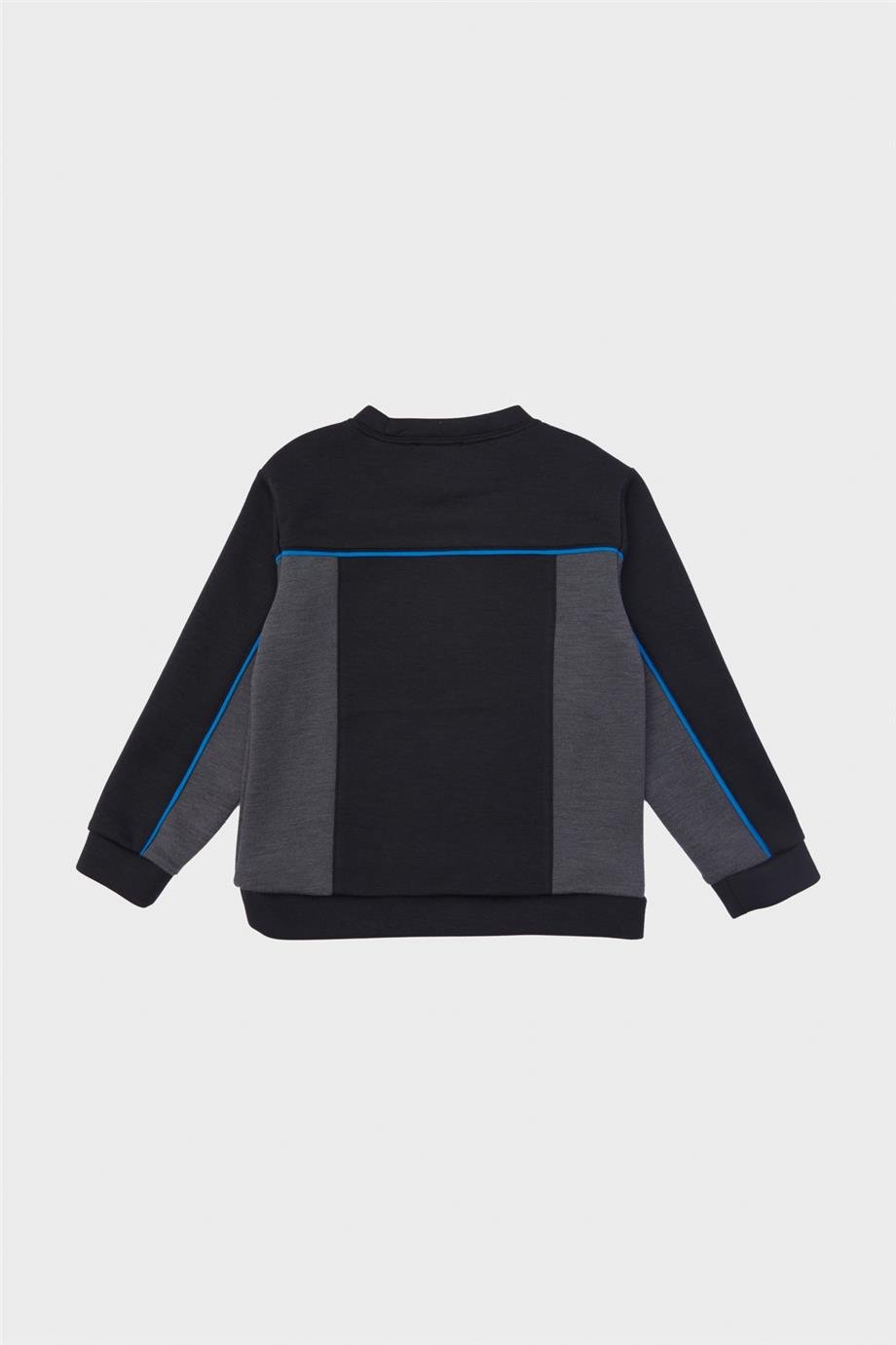 Nebbati Erkek Çocuk Siyah Sweatshirt