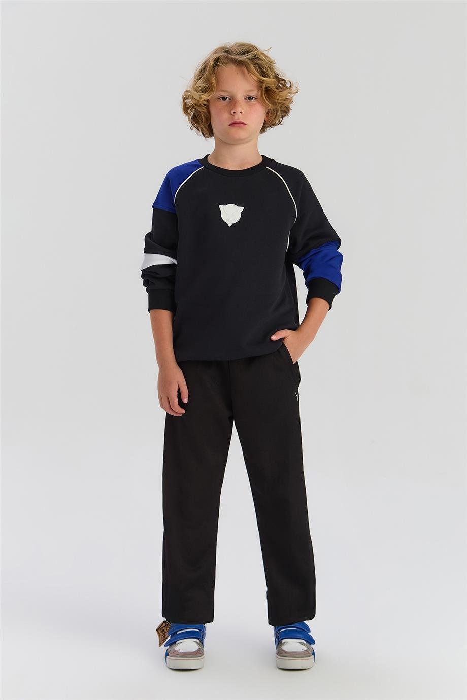 Nebbati Erkek Çocuk Siyah SweatshirtNebbati Erkek Çocuk Siyah Sweatshirt