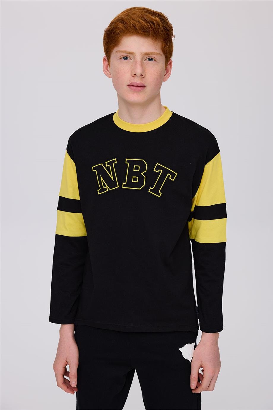 Nebbati Erkek Çocuk Siyah TshirtNebbati Erkek Çocuk Siyah Tshirt