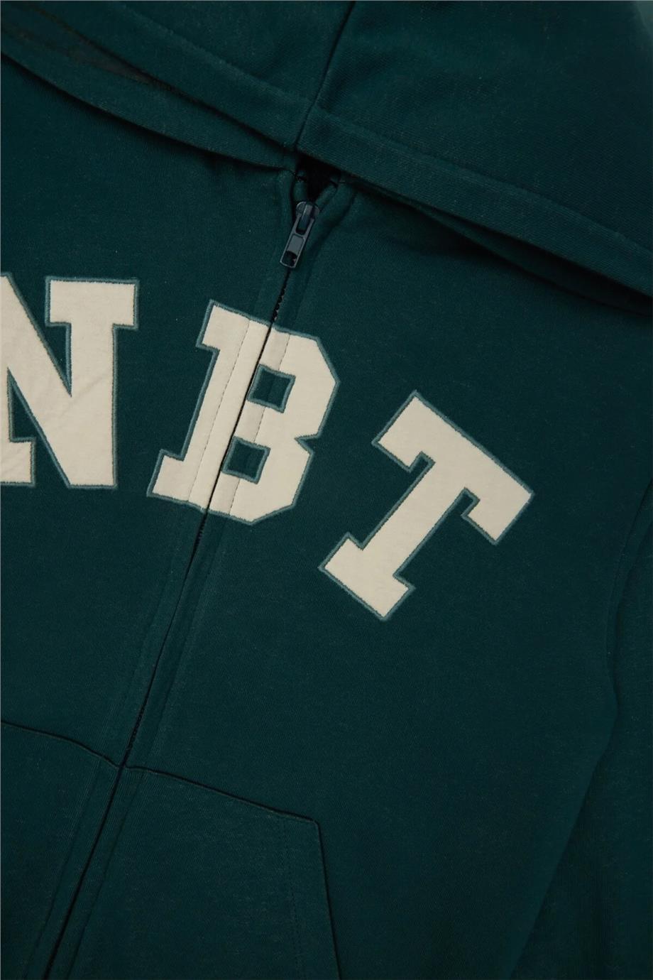 Nebbati Erkek Çocuk Yeşil Eşofman Üstü