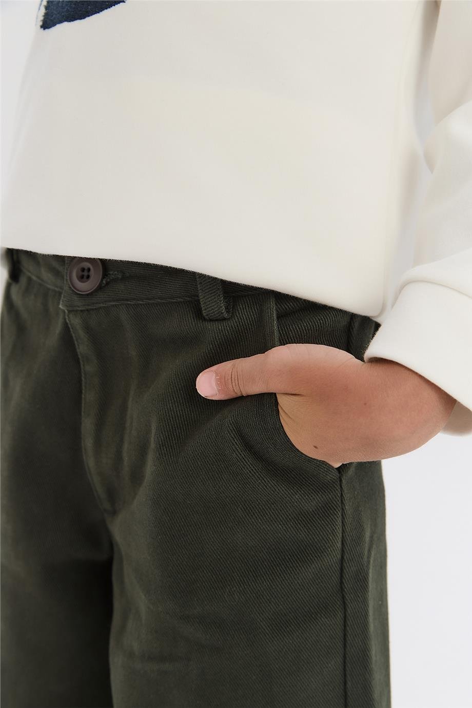 Nebbati Erkek Çocuk Yeşil PantolonNebbati Erkek Çocuk Yeşil Pantolon