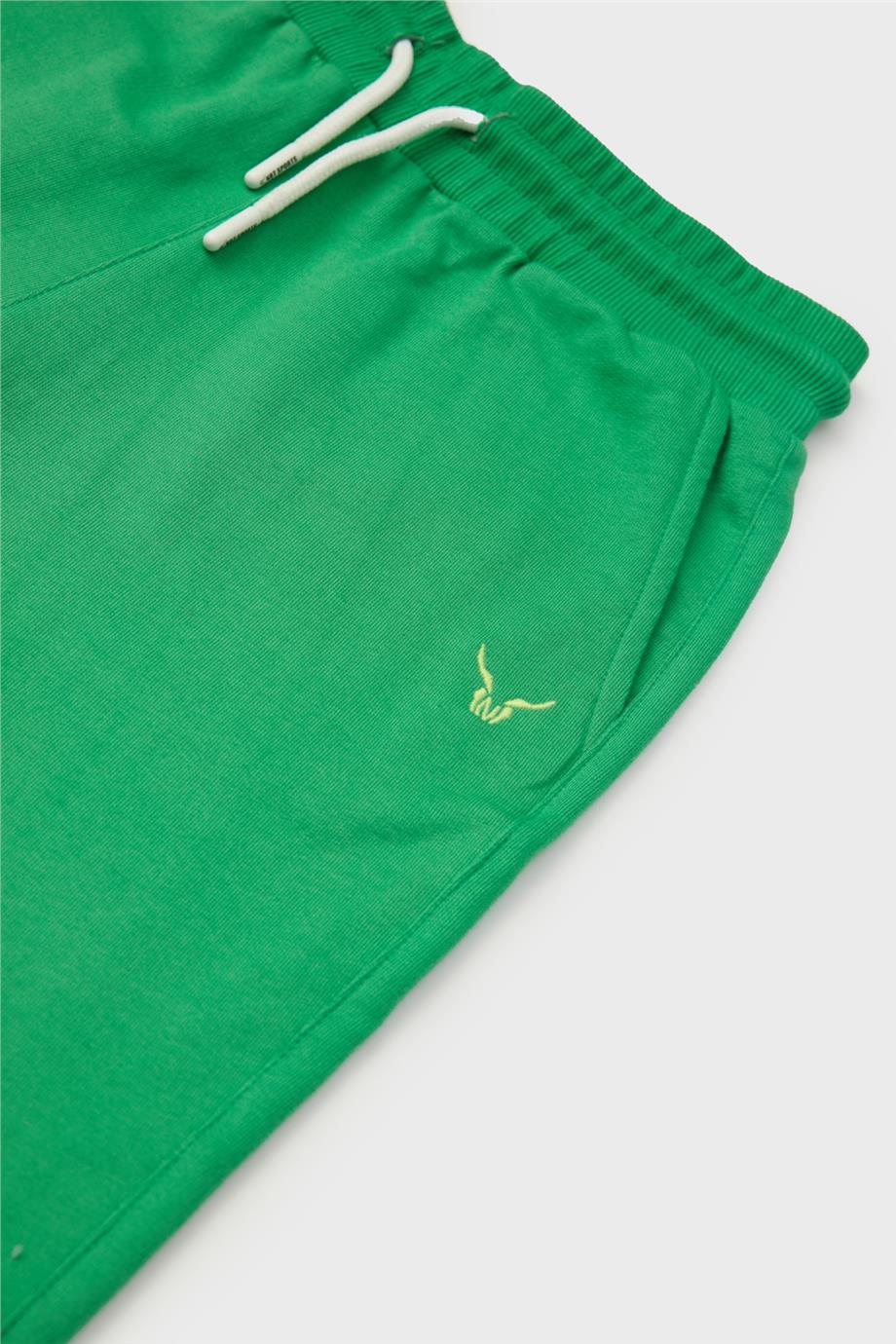 Nebbati Erkek Çocuk Yeşil Şort