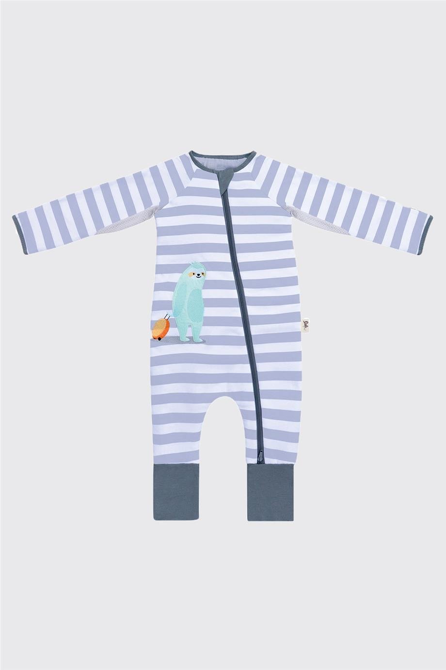 Owli Unisex Gri Uyku Tulumu