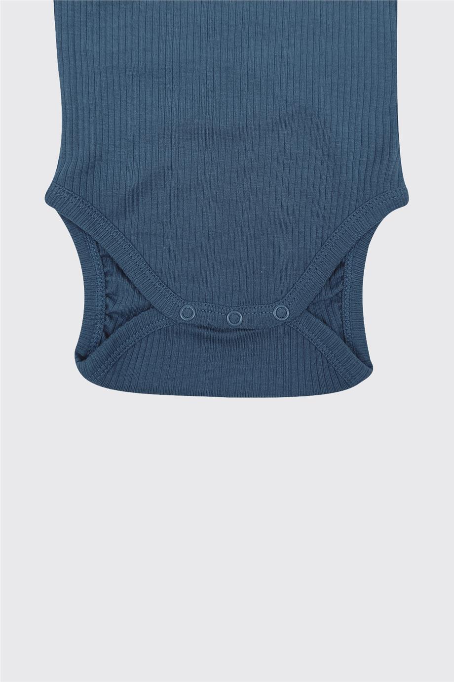 Owli Unisex Mavi Bebek Takım