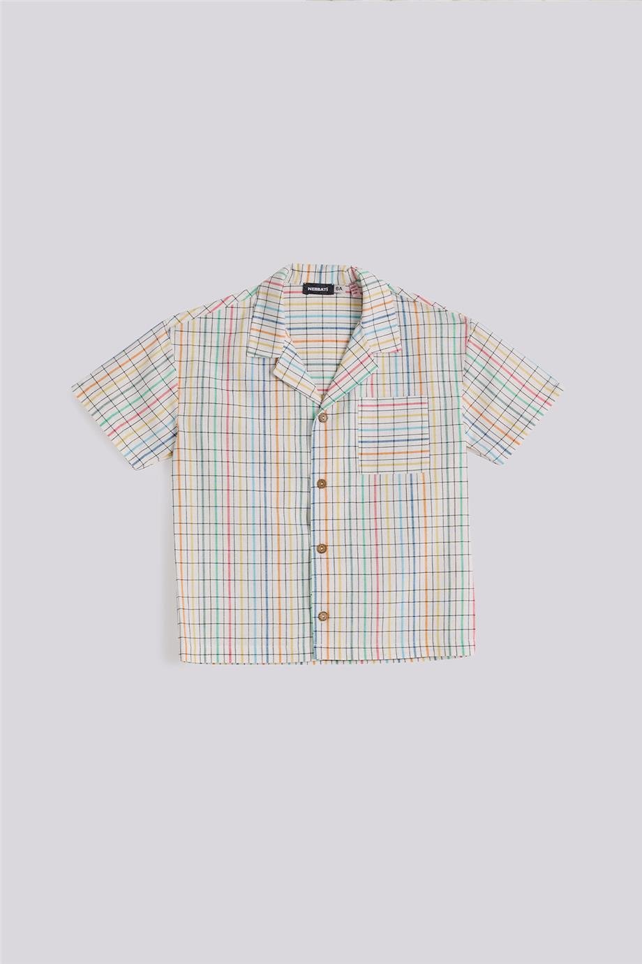 Sister & Brother Erkek Çocuk Desenli GömlekSister & Brother Erkek Çocuk Desenli Gömlek