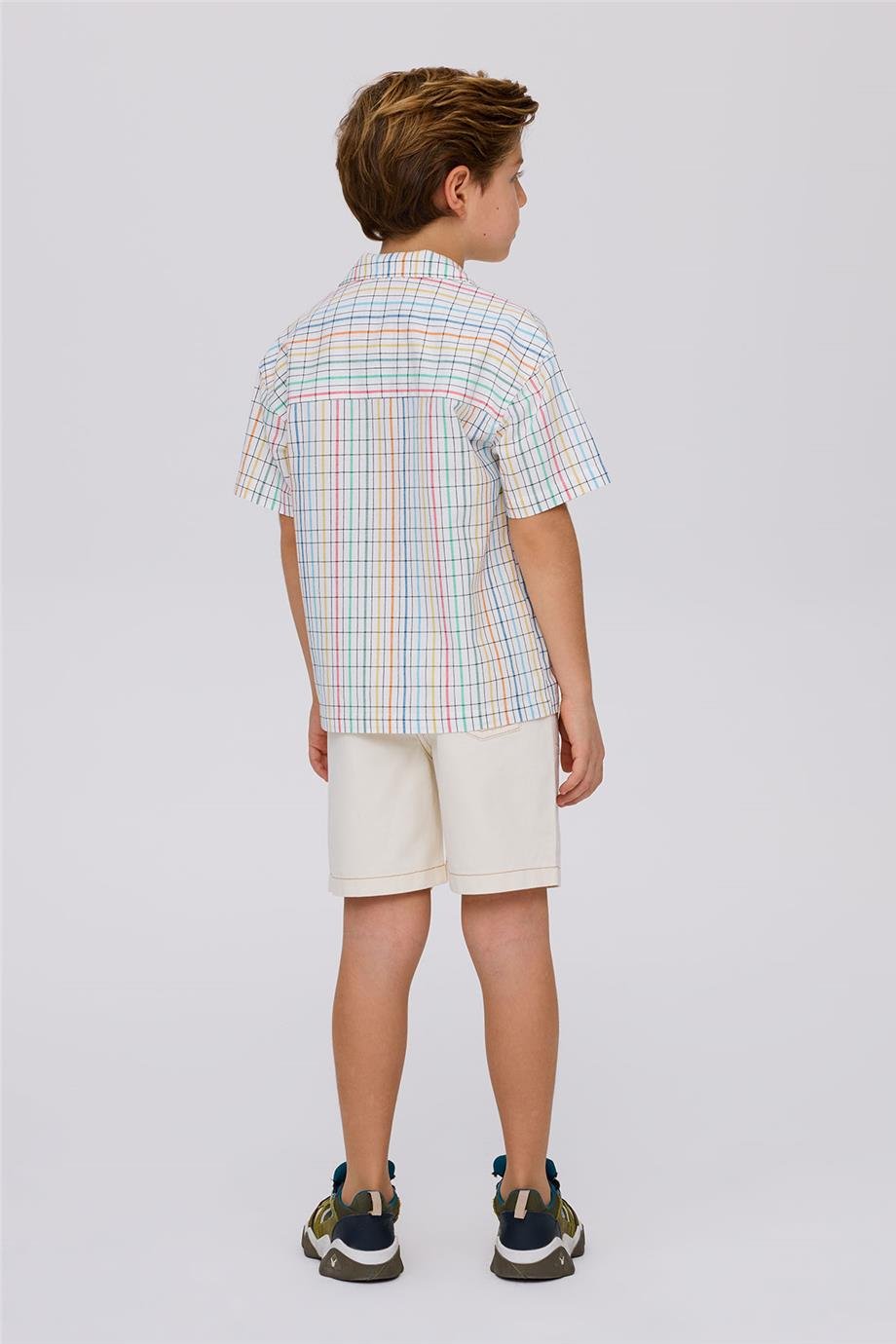 Sister & Brother Erkek Çocuk Desenli GömlekSister & Brother Erkek Çocuk Desenli Gömlek