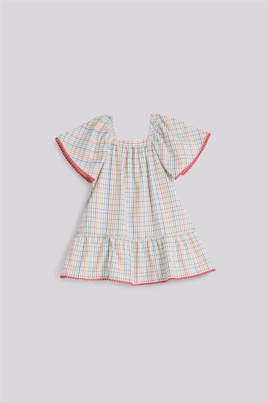 Sister & Brother Kız Çocuk Desenli ElbiseSister & Brother Kız Çocuk Desenli Elbise