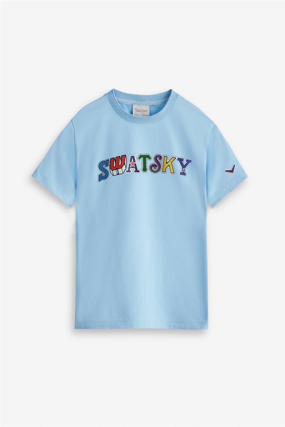 Swatsky Erkek Çocuk Açık Mavi T-Shirt