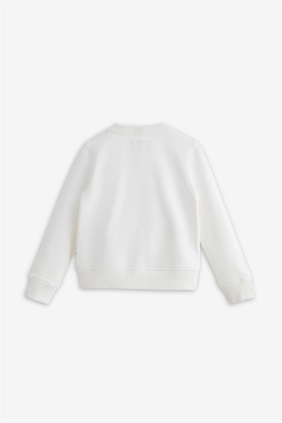 Swatsky Erkek Çocuk Beyaz Sweatshirt