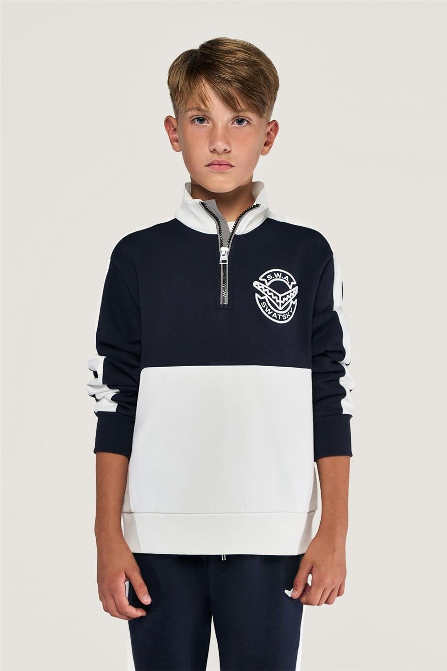 Swatsky Erkek Çocuk Lacivert Sweatshirt