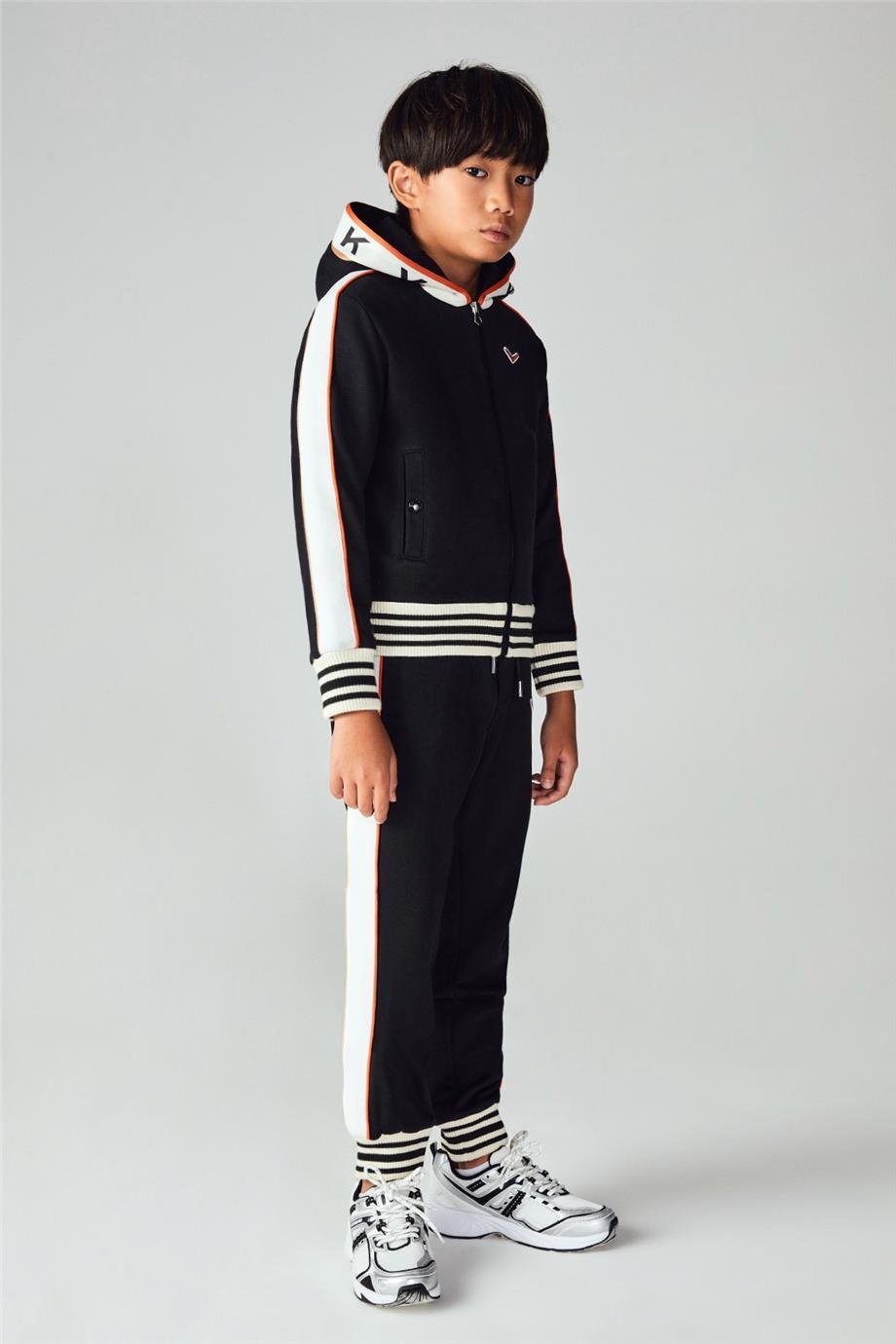 Swatsky Erkek Çocuk Siyah Eşofman Altı