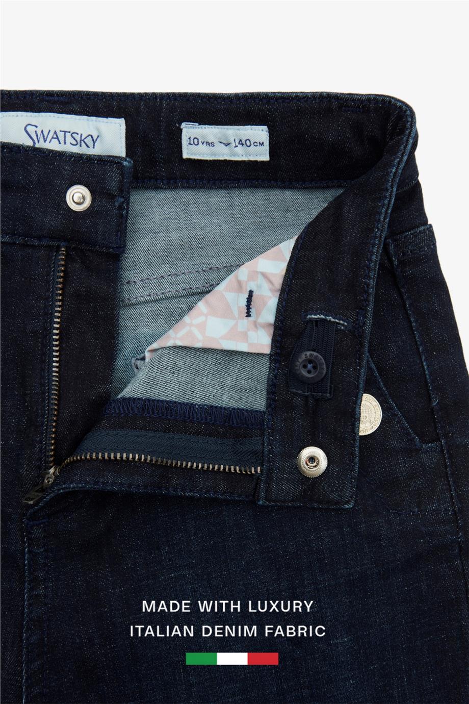 Swatsky Kız Çocuk Denim Pantolon