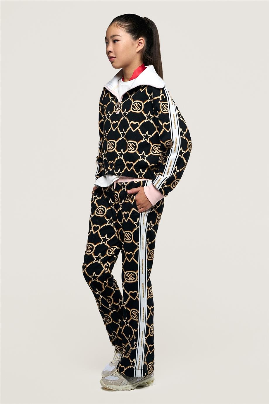 Swatsky Kız Çocuk Desenli Eşofman Altı