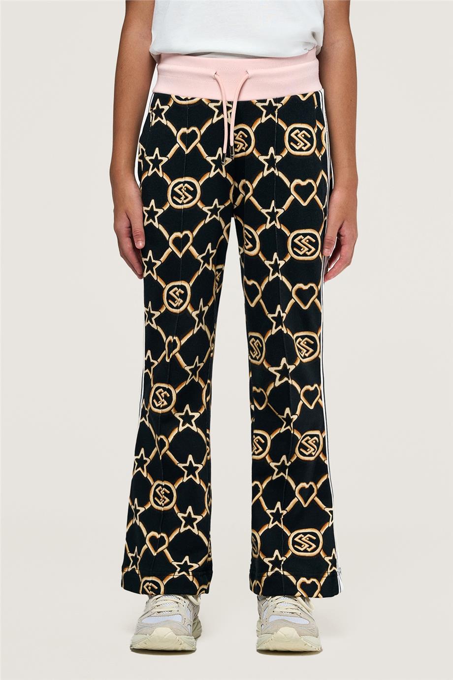 Swatsky Kız Çocuk Desenli Eşofman Altı