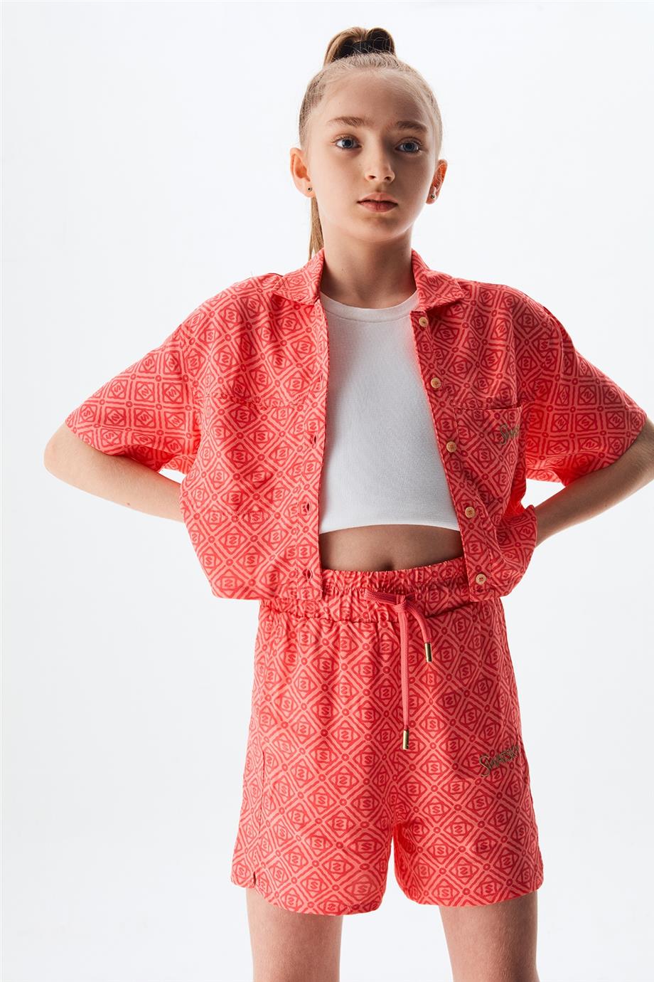 Swatsky Kız Çocuk Karışık Gömlek