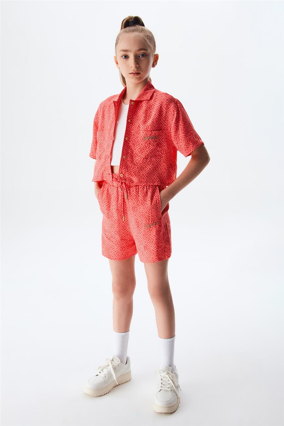 Swatsky Kız Çocuk Karışık Gömlek