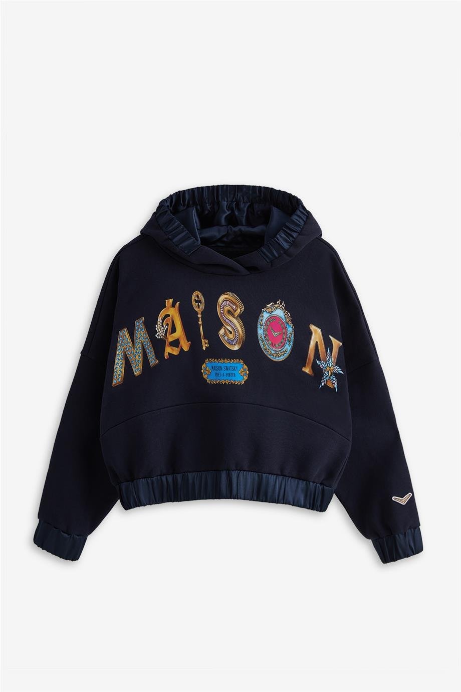 Swatsky Kız Çocuk Lacivert Sweatshirt