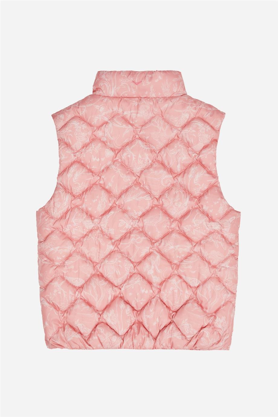 Swatsky Kız Çocuk Pembe Yelek