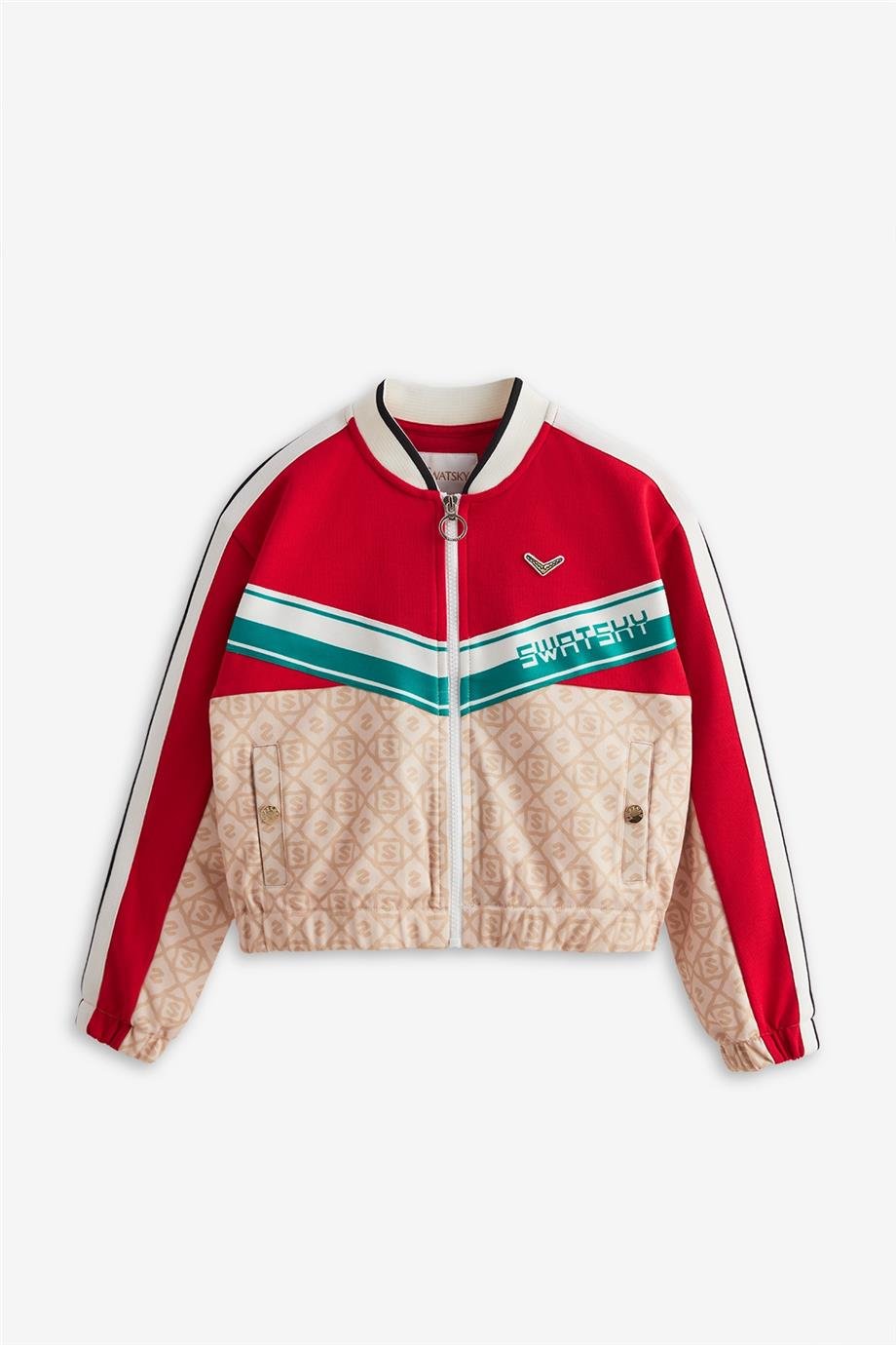 Swatsky Kız Çocuk Renkli Sweatshirt