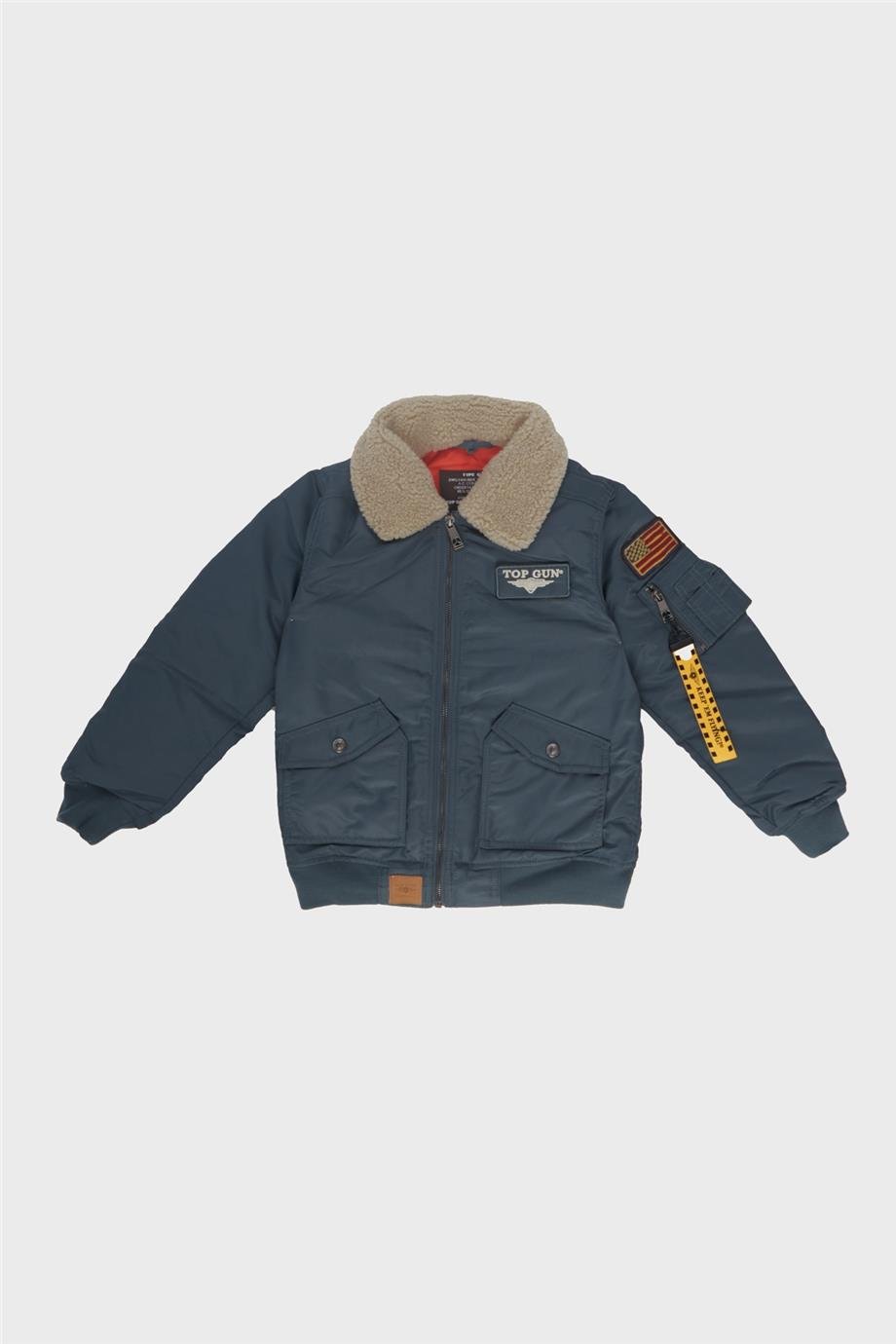 TOPGUN Erkek Çocuk Mavi Mont