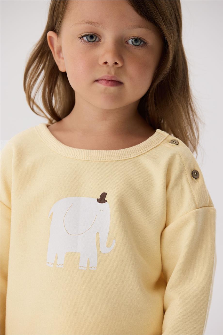 Tyess Basic Kız Bebek Bej Takım