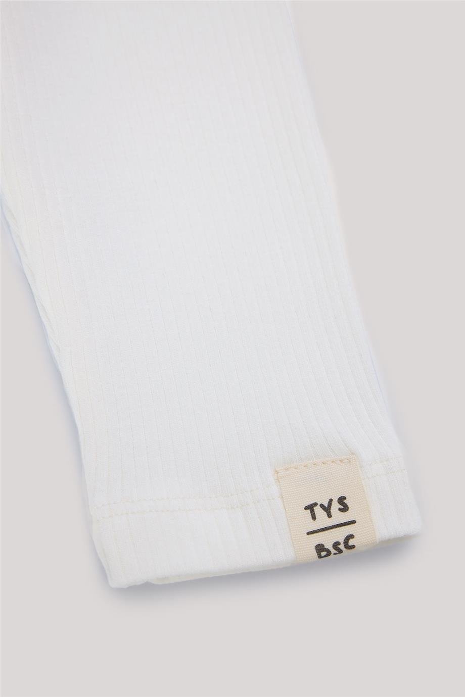 Tyess Basic Kız Bebek Ekru Tayt