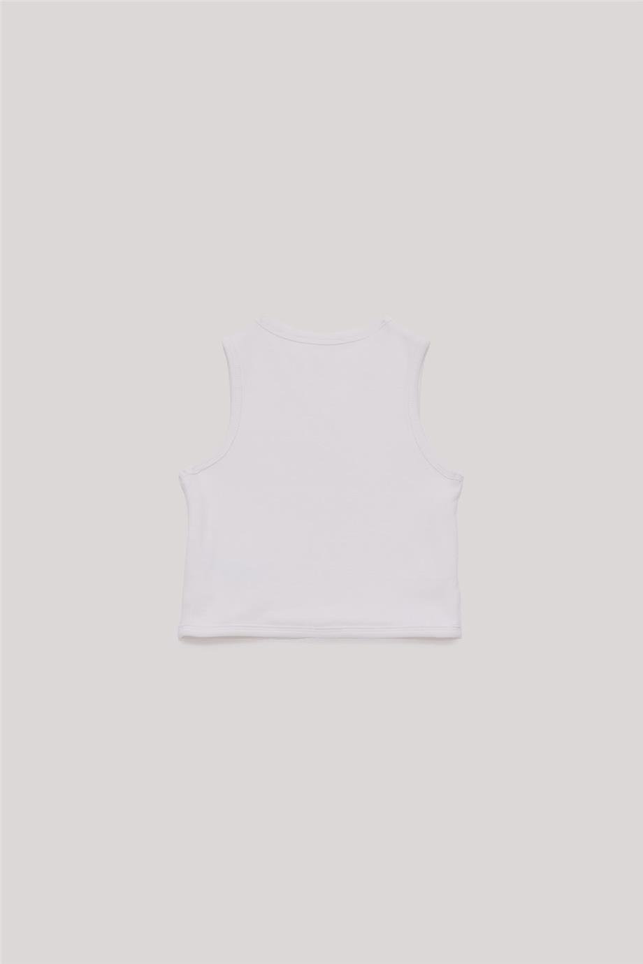 Tyess Basic Kız Bebek Ekru Yelek