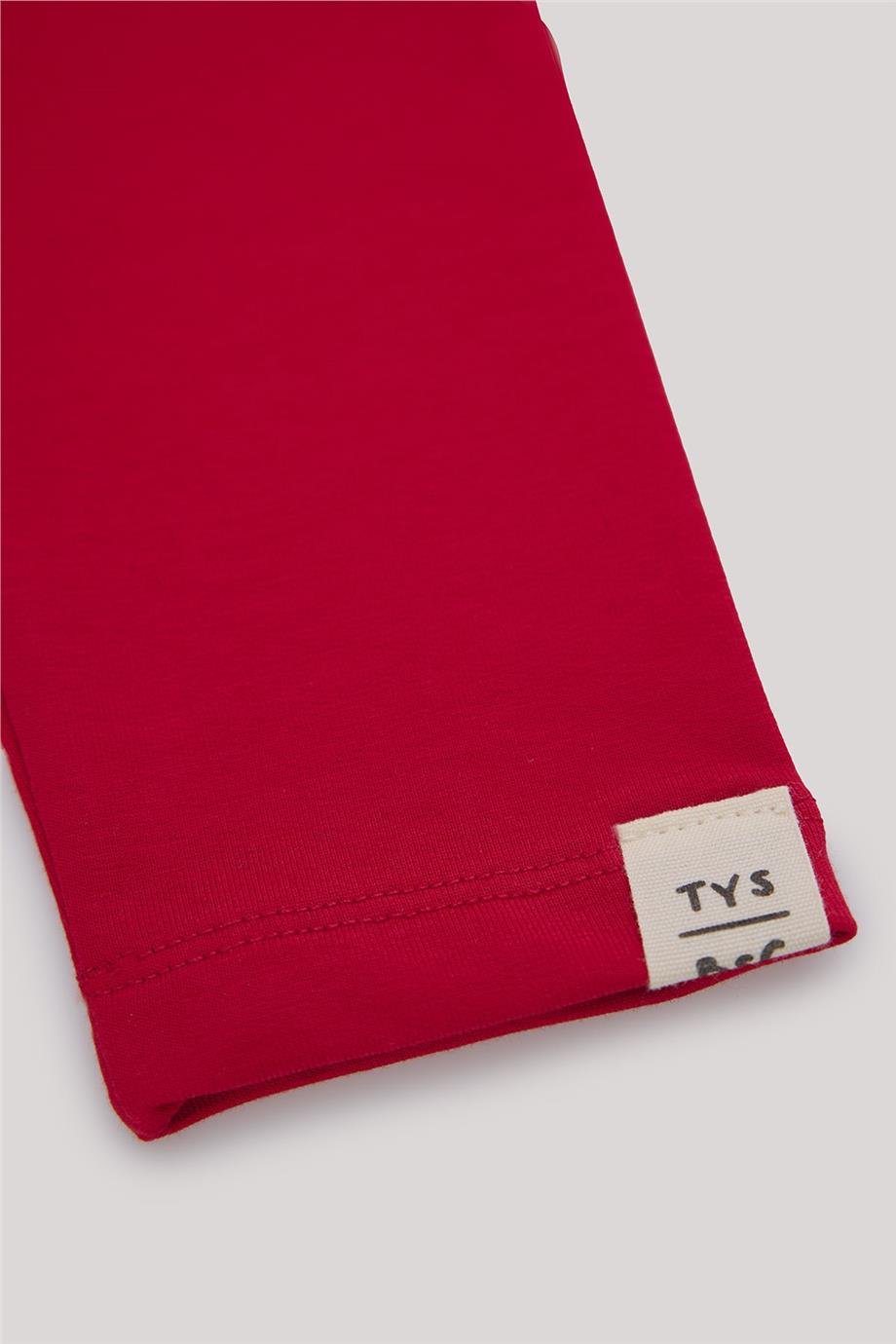 Tyess Basic Kız Bebek Kırmızı Tayt