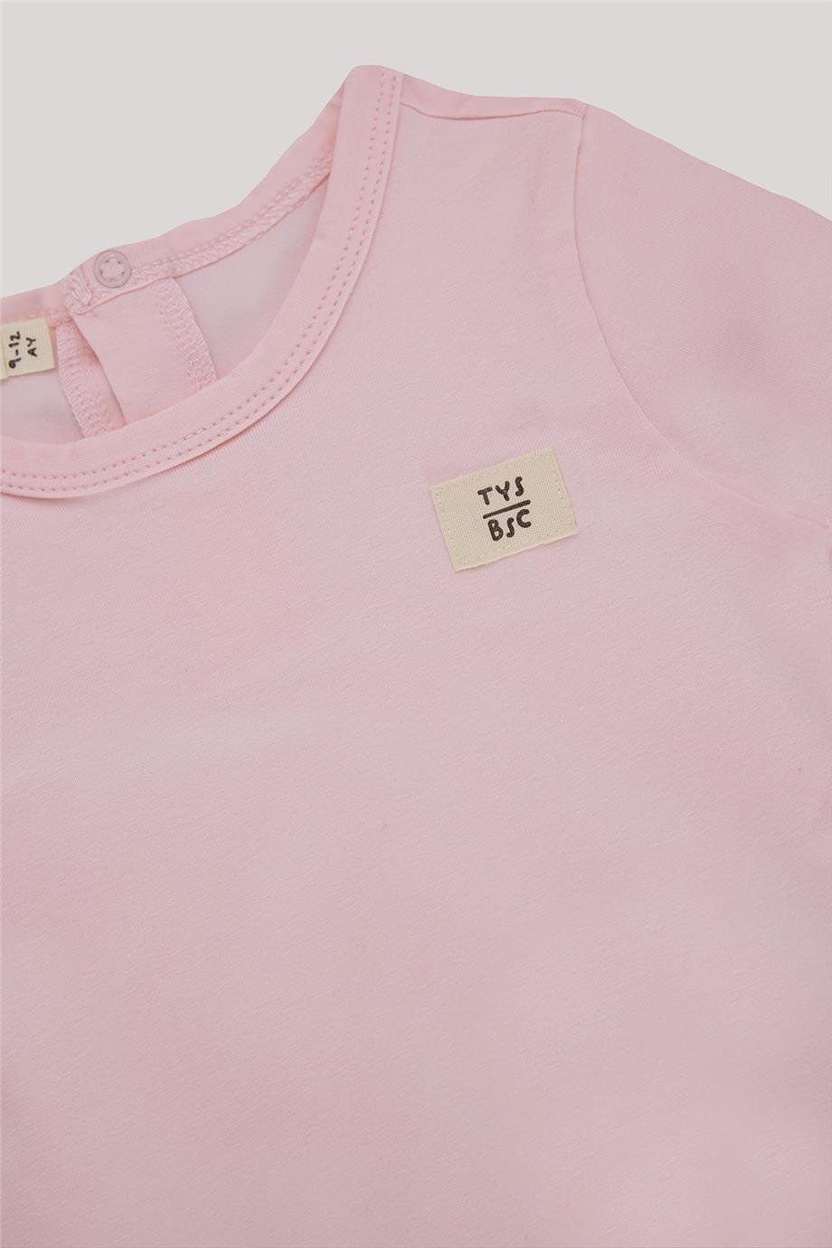 Tyess Basic Kız Bebek Pembe Body